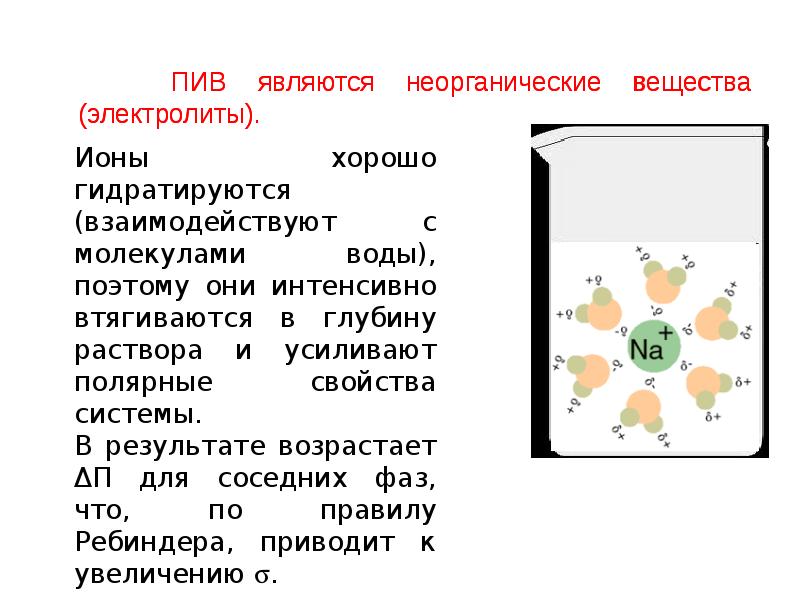 Поверхностные явления презентация