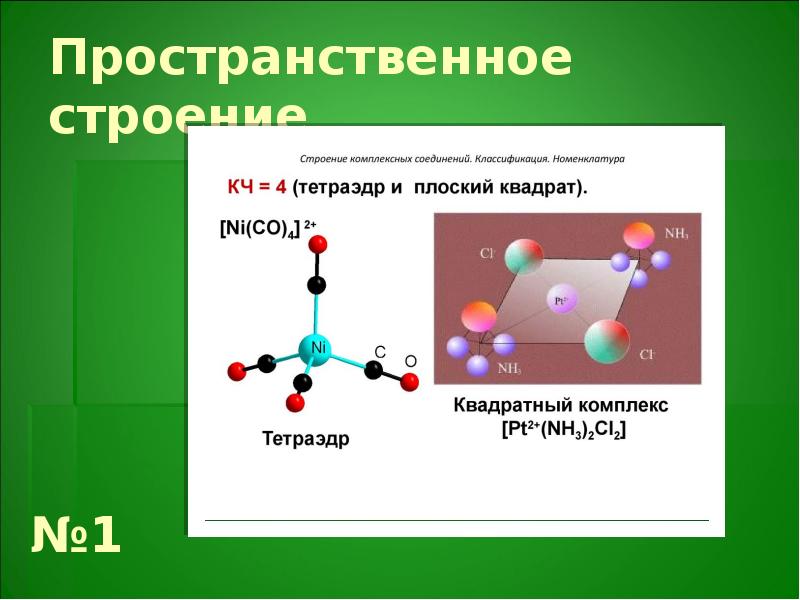 Пространственное строение. Комплексные ионы строение. Комплексные соединения (строение, основные свойства).. Строение комплексных соединений. Пространственная структура комплексных соединений.