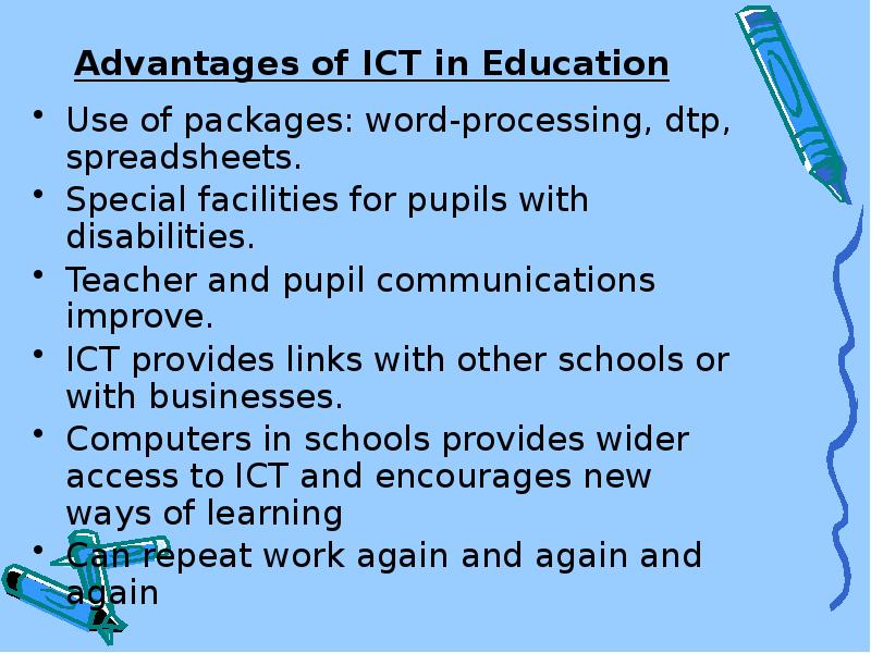 The Role of ICT in Education!