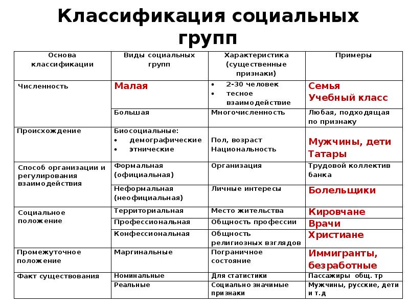 Первичная группа это два или более индивида имеющих непосредственные личные составьте план текста