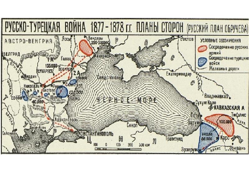 Войны россии при александре 2. Карта военных действий русско-турецкой войны 1877-1878.