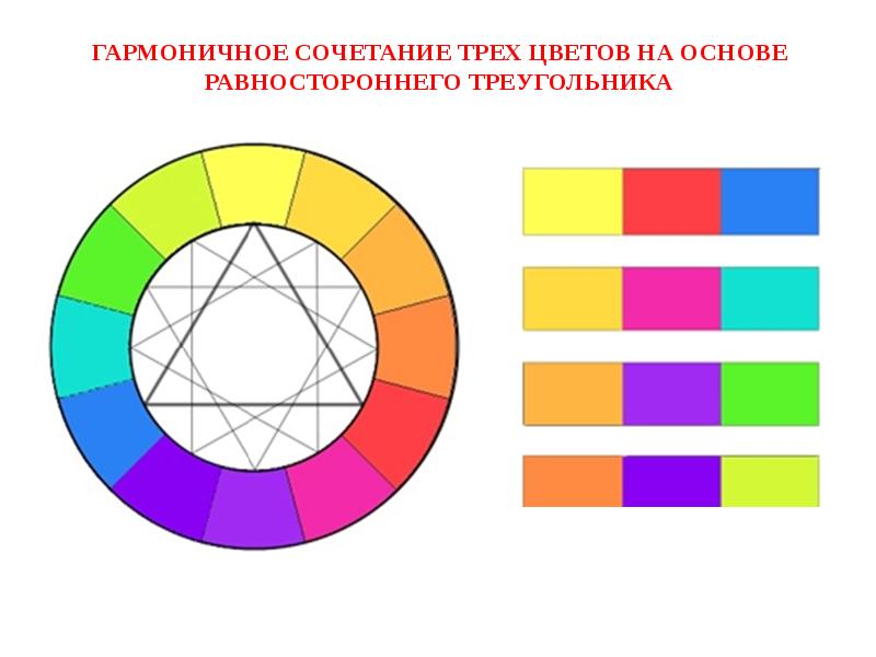 Цветовая схема в композиции гармонично сочетающая один цвет с семейством тонов