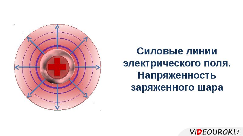 Напряженность электрического поля силовые линии 10 класс презентация