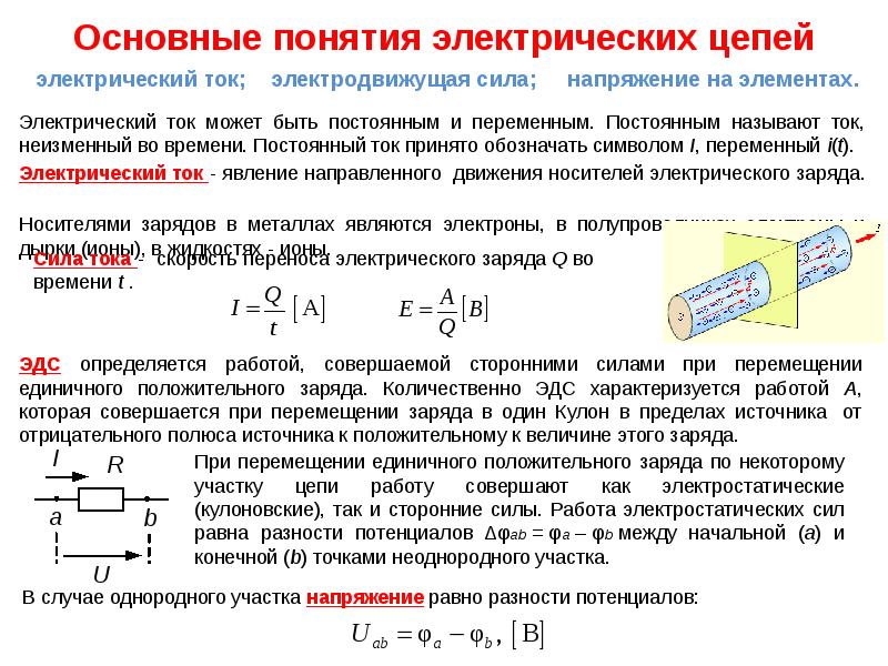 Электрическое напряжение конспект кратко. Постоянный электрический ток электродвижущая сила напряжение. Электр цепи постоянного тока параметры цепи. Постоянный ток, характеристики тока, электродвижущая сила.. Электрические цепи постоянного тока основные понятия.