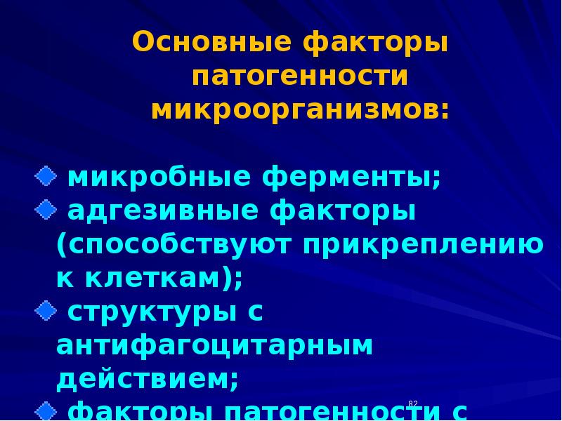 Основы учения. Факторы патогенности микроорганизмов. Группы факторов патогенности микробов. Факторы, обуславливающие патогенность микробов:. Учение об инфекции. Факторы патогенности микроорганизмов..