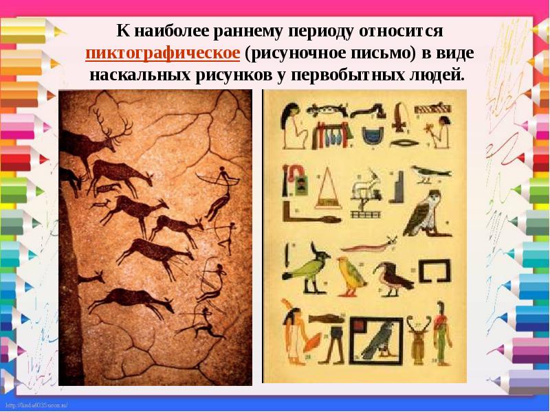 Рисуночное письмо презентация 4 класс