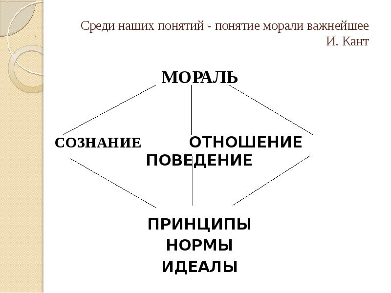 Система норм идеалов принципов