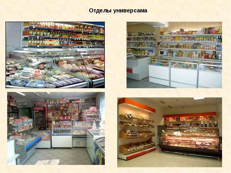 Продуктовый магазин презентация