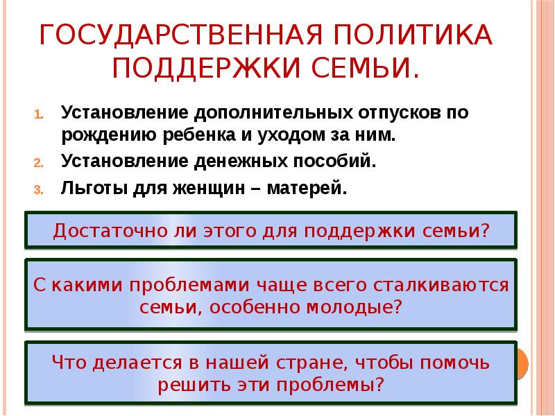 Поддержка политики. Государственная политика поддержки семьи. Государственная политика по поддержке семей. Меры государства по поддержке семьи. Гос меры по укреплению семьи.