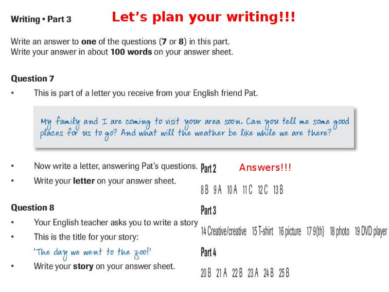 May i write the answers. Write an answer to your Pen friend's Letter answer his/her questions the number of Words in your Letter should be 100-120.