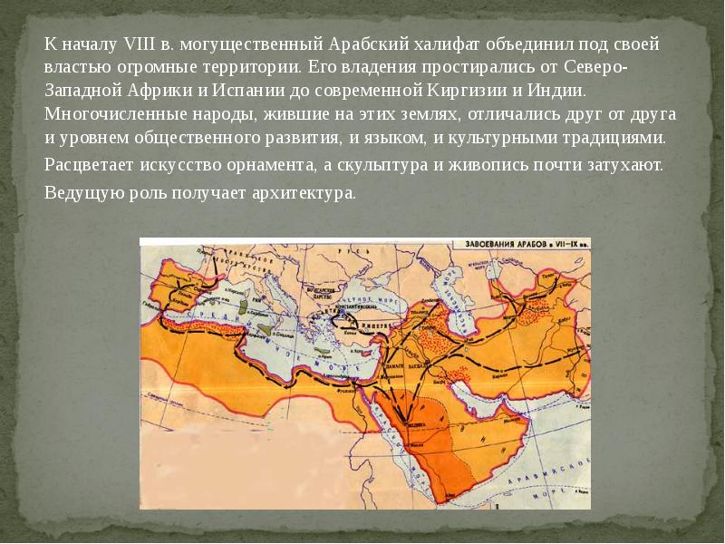 Арабский халифат презентация