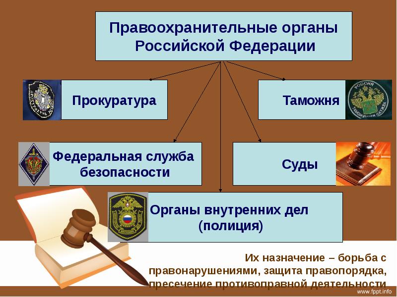 Презентация правоохранительные органы рф 9 класс обществознание боголюбов фгос