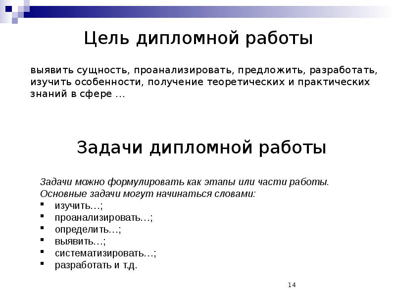 Образец презентации для курсовой