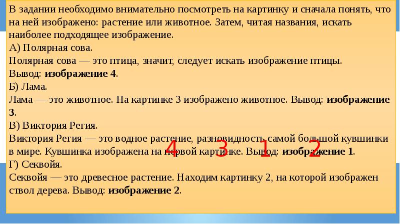 Использование задания. Читать нужно вдумчиво.