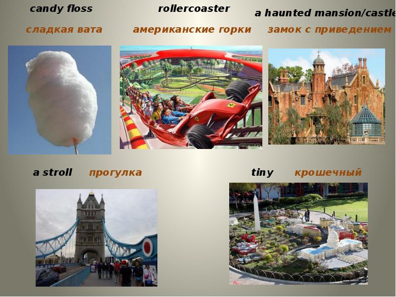 Theme park презентация 5 класс