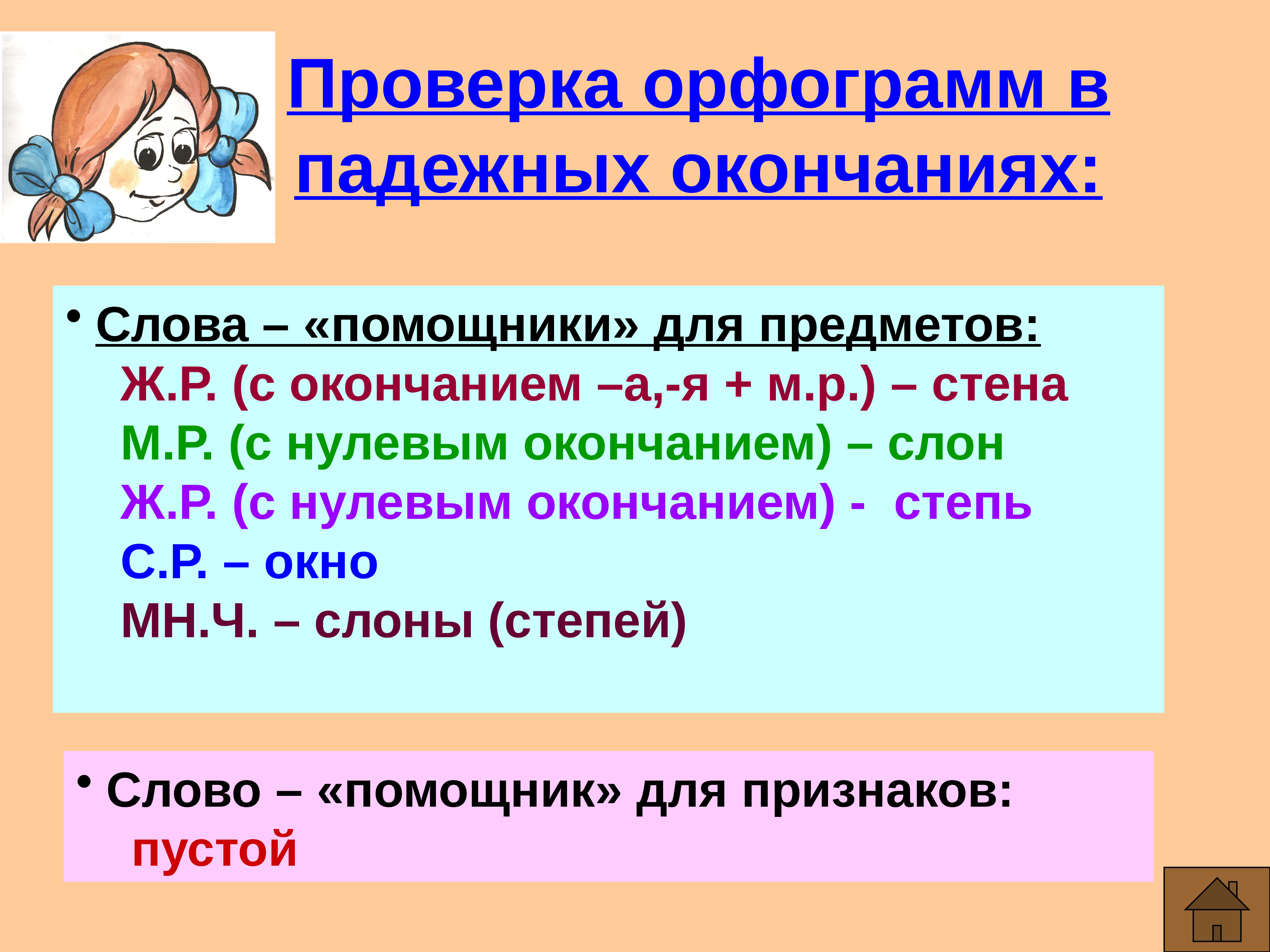 Окончание в слове язык. Орфограммы в окончаниях слов. Проверка орфограмм в падежных окончаниях. Окончание слова. Орфограммы русского языка в окончаниях.