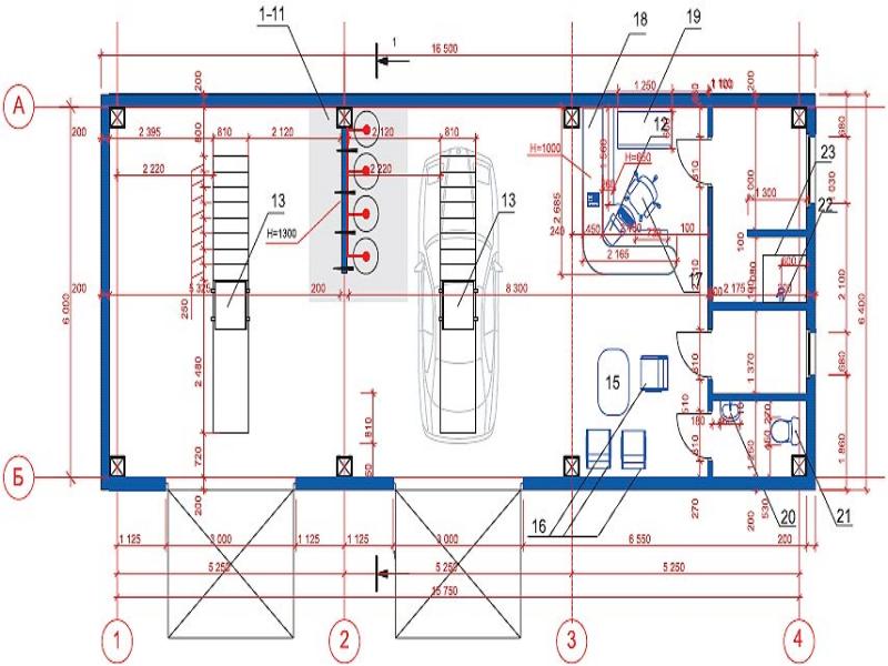 Чертеж бокса. Схема грузового автосервиса. Чертеж автосервиса с 2 подъемниками. Планировка автосервиса. Планировка автомойки.