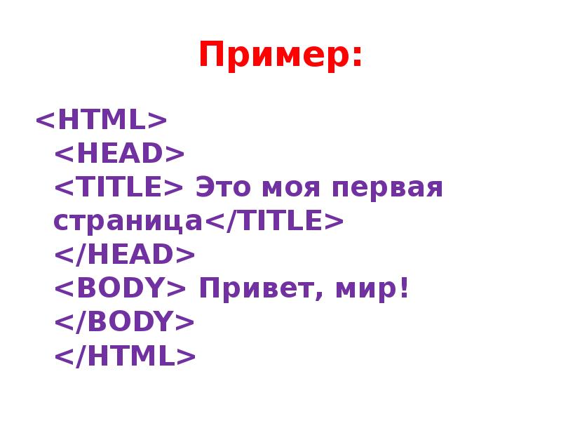 Презентация в html примеры