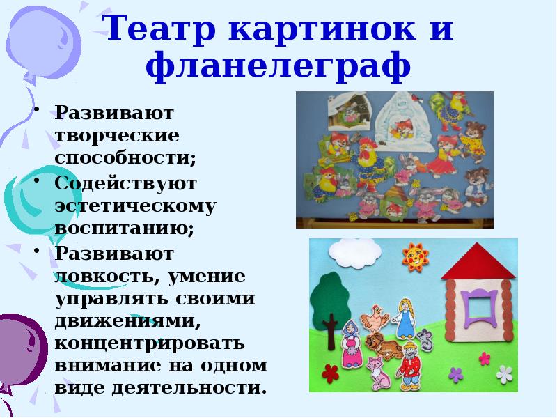 Организация театрализованных игр в доу презентация