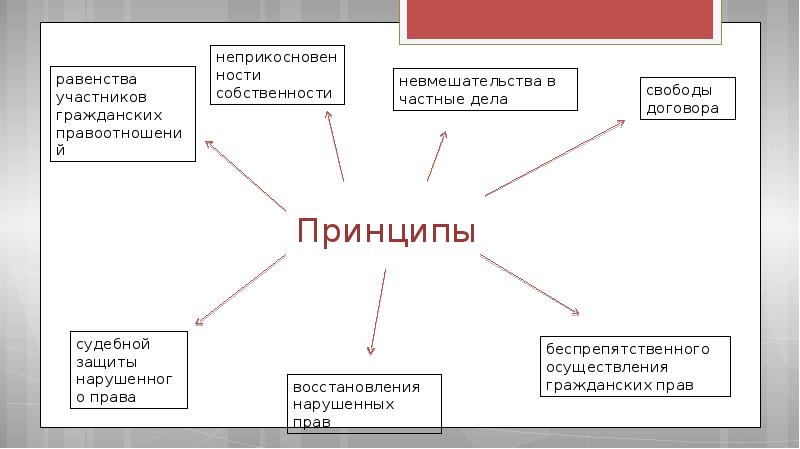 Принцип равенства участников гражданских