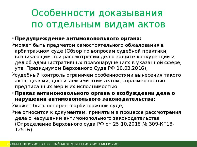 Обжалование решения антимонопольного органа в судебном порядке образец