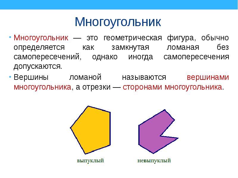 Геометрические фигуры презентация 6 класс