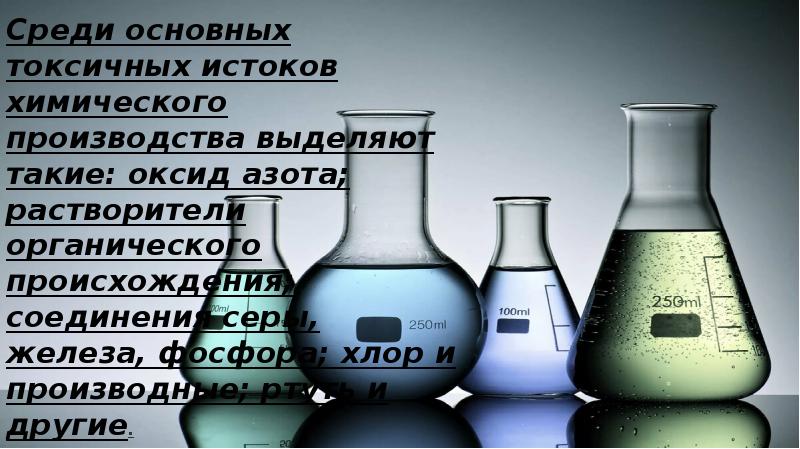 Химическая промышленность и окружающая среда презентация