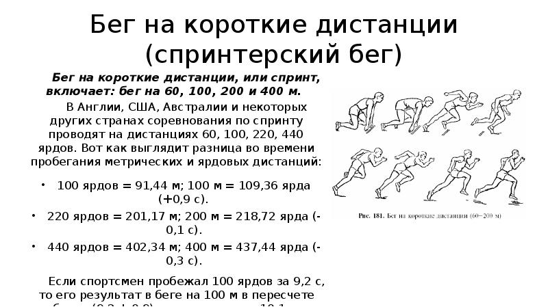 План конспект урока бег на короткие дистанции