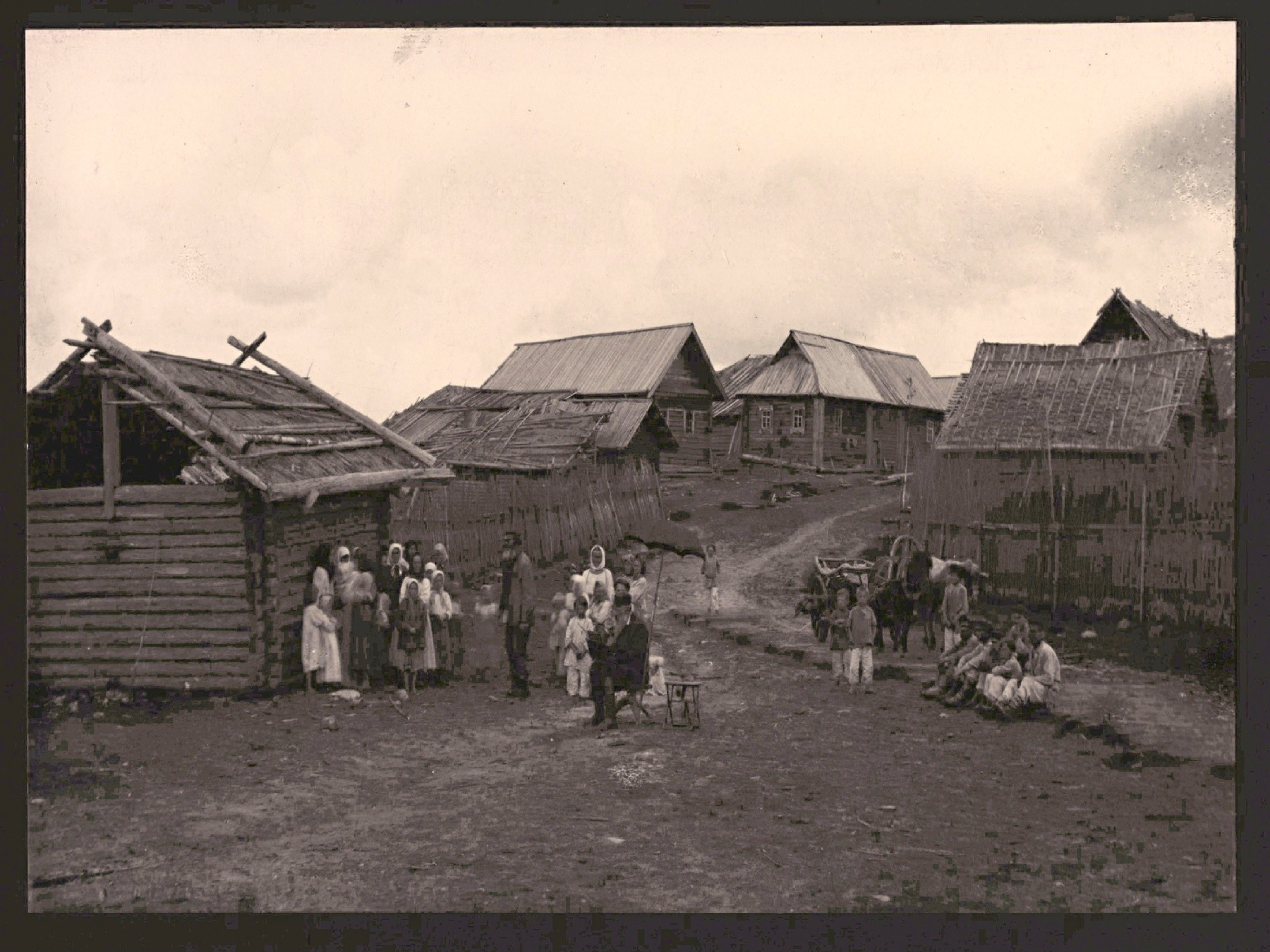 старые фотографии деревень
