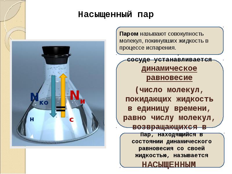 Влажность насыщенного пара