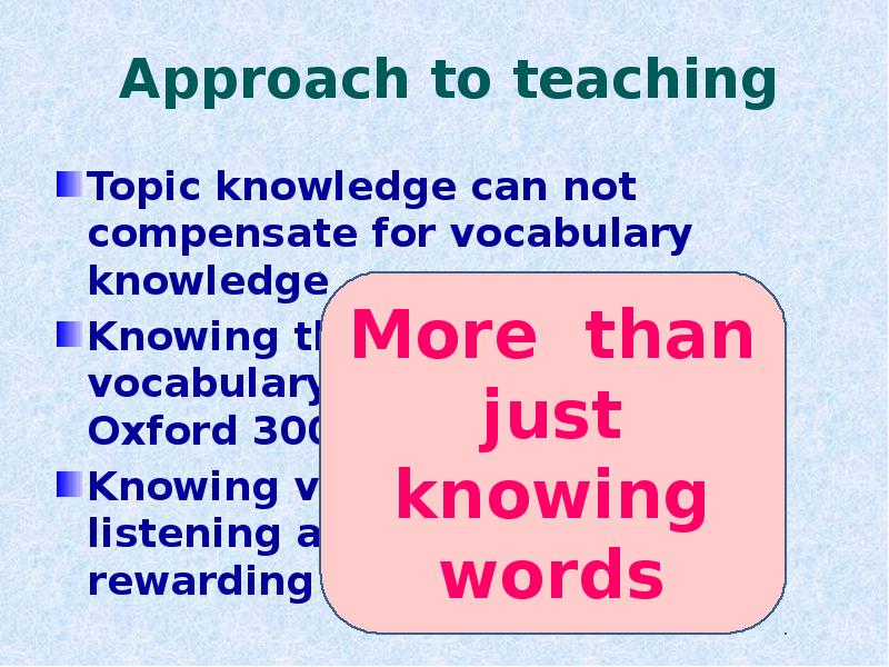 Реферат по теме Oxford's teachhing methods of english language