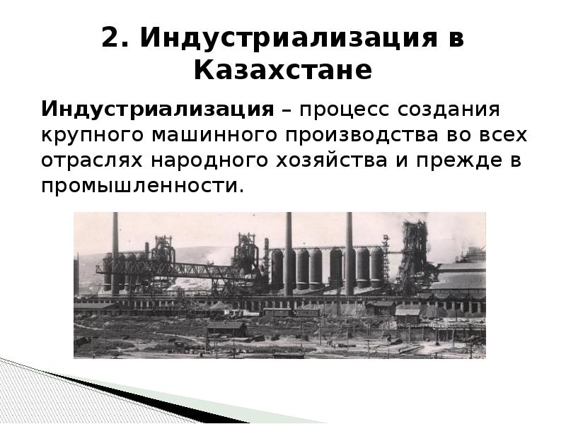 Карта индустриализации казахстана