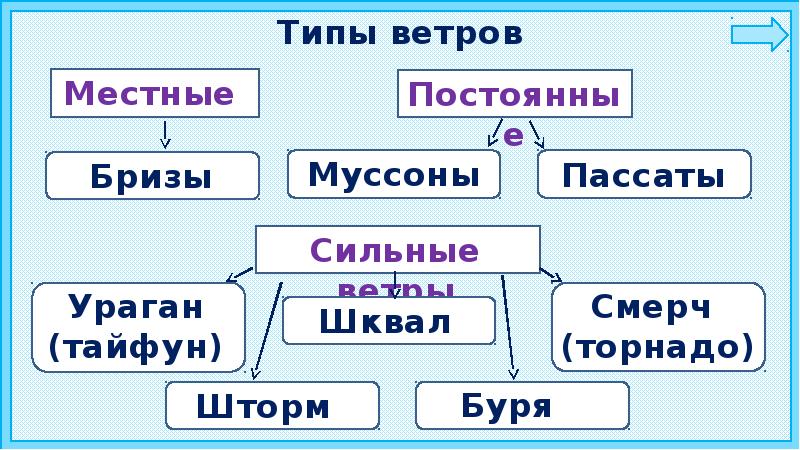 Схемы типов ветров. Виды ветра. Типы ветров. Виды ветров схема. Виды ветров география.