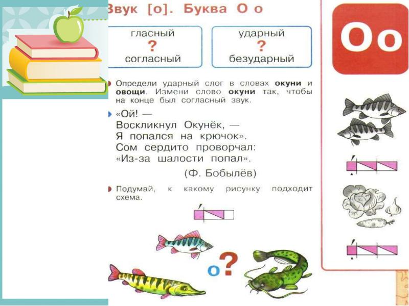 Окунь звуковая схема