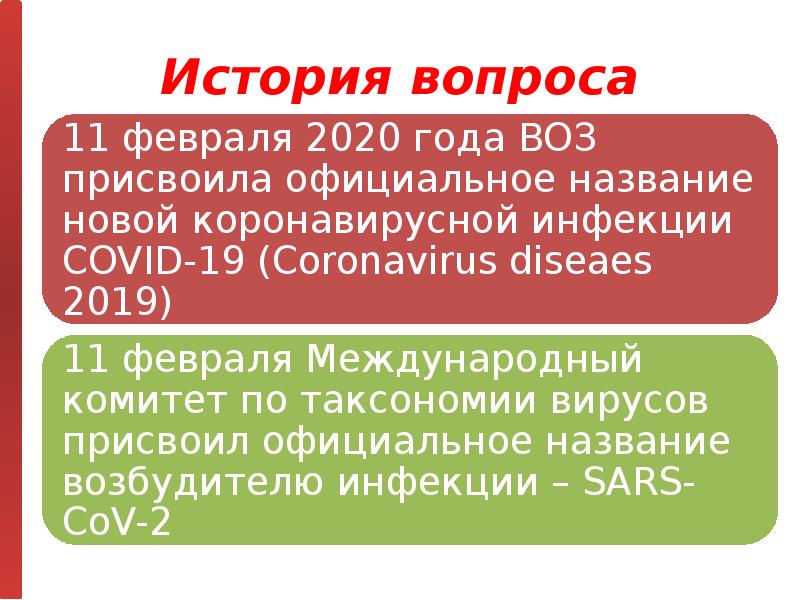 Новая коронавирусная инфекция презентация