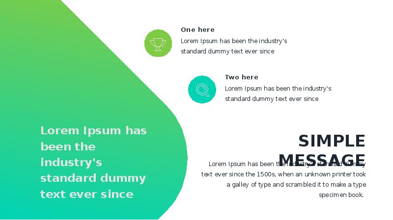 Simple messaging. Lorem ipsum is simply Dummy text of the Printing and typesetting industry шаблон для резюме.
