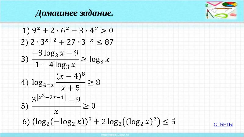 Решаем 15 задание математика профиль