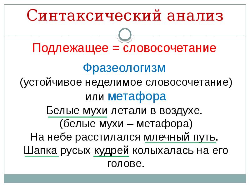 Огэ синтаксический анализ презентация