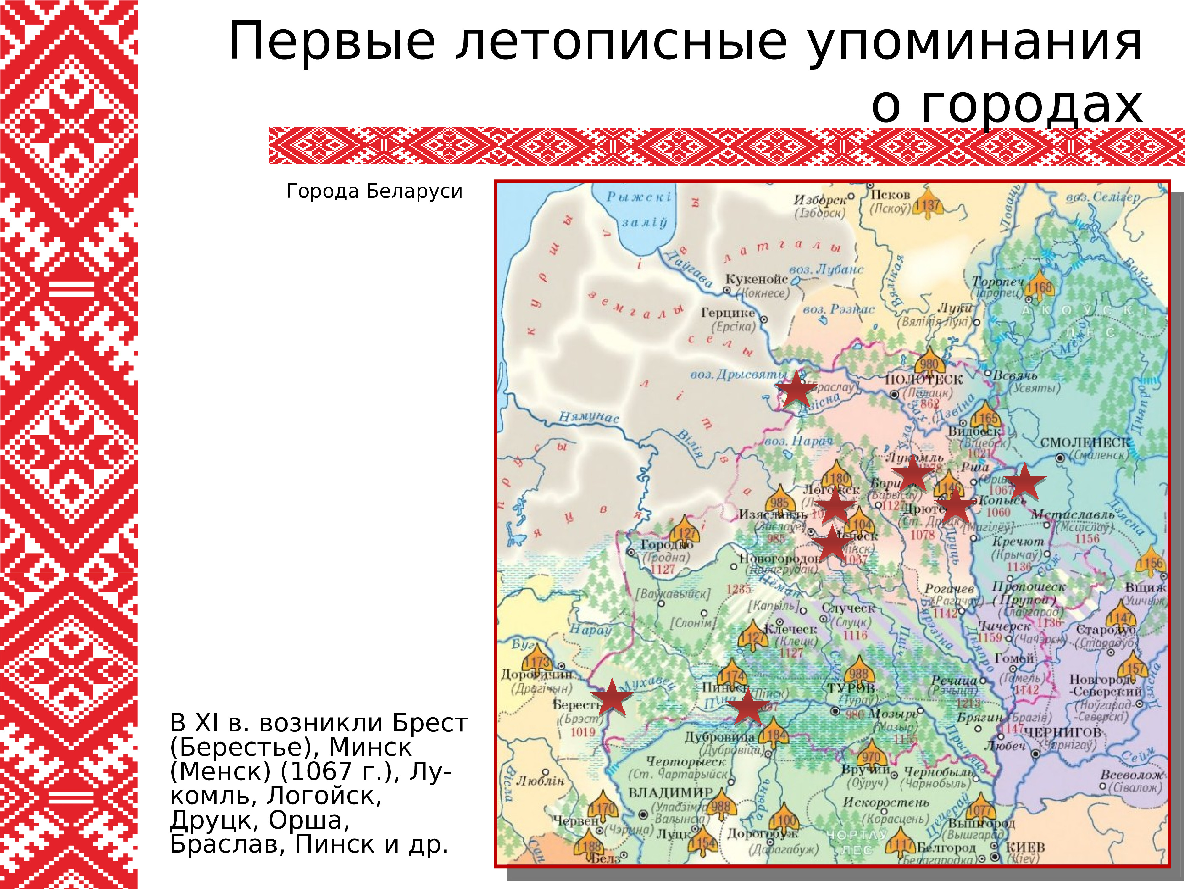 Объясните с помощью рисунка происхождение названия города берестье нынешний брест