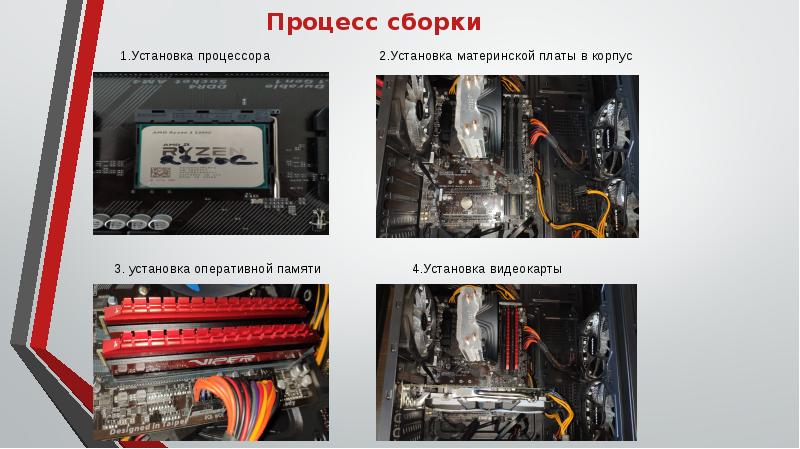 Как собрать пк презентация