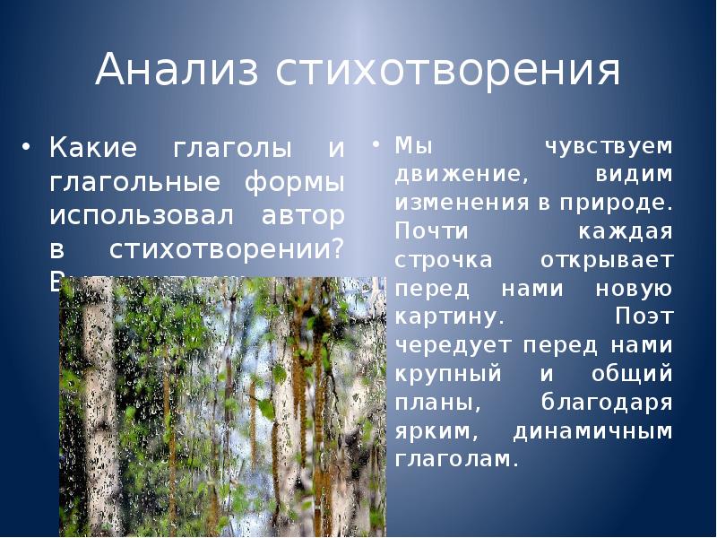 Над простором позлащенным пестрых нив и дальних рощ шумом робким и смущенным застучал весенний дождь