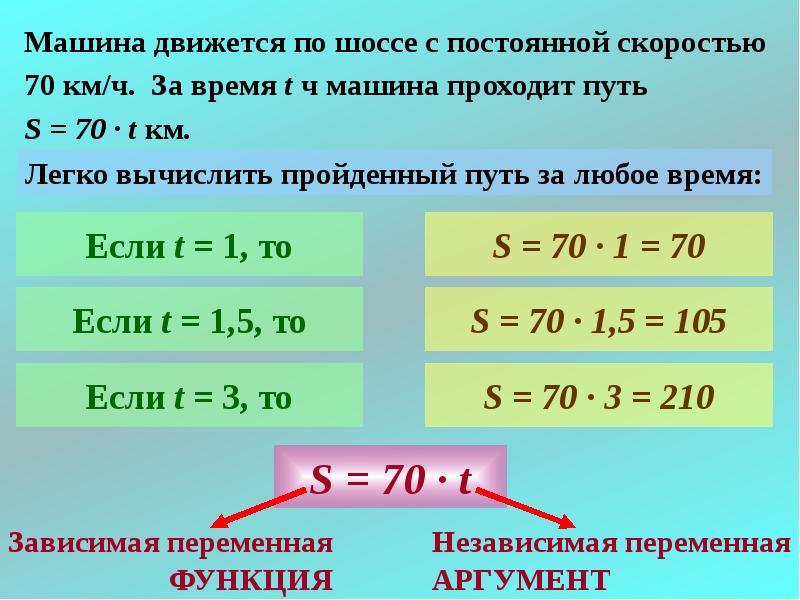 Автомобиль движется постоянной скоростью