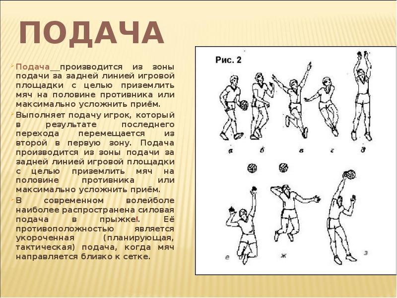 История волейбола проект