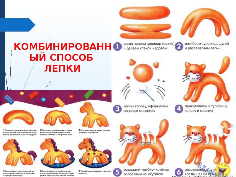 Презентация детский сад лепка