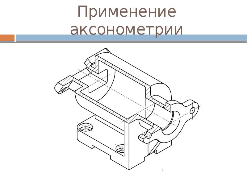 Применение аксонометрии