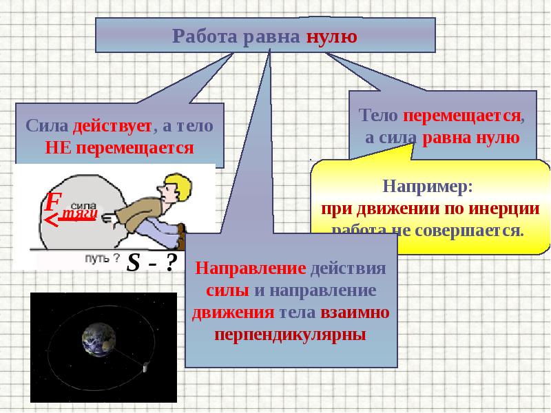 Механическая работа мощность 7 класс презентация