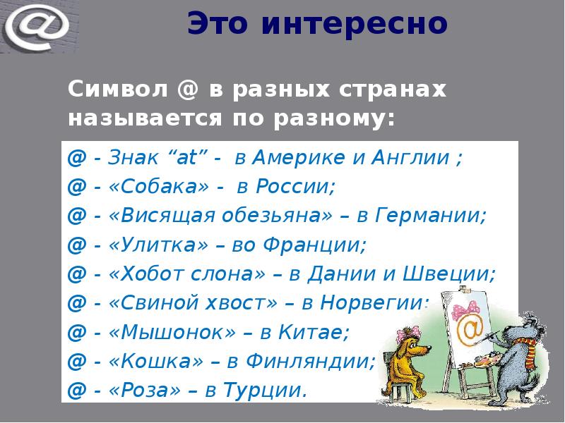 Свойства символов в информатике