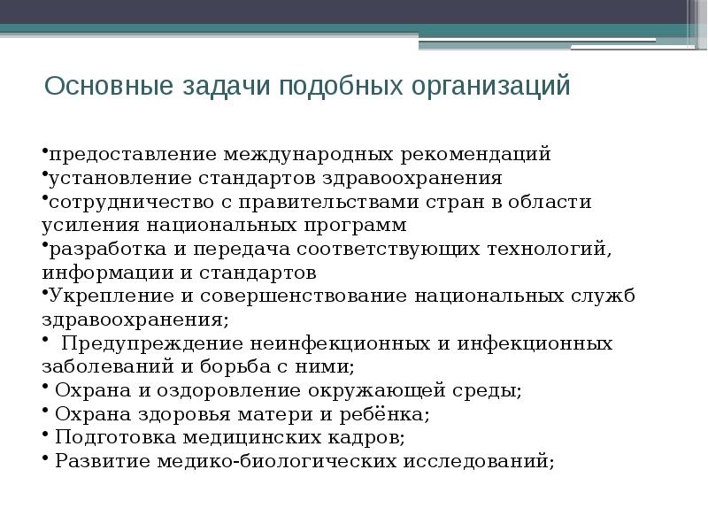 Международные природные организации презентация