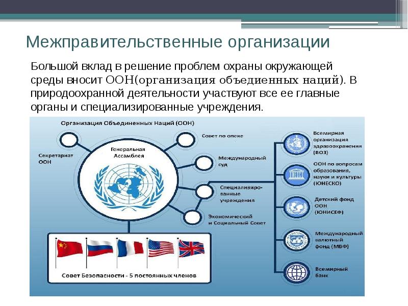 Презентация международные экологические организации