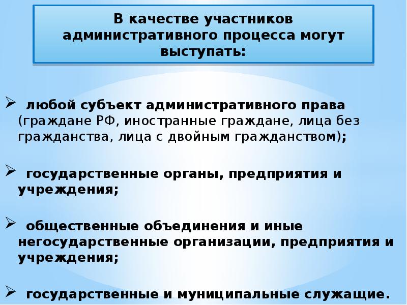 Любой субъект